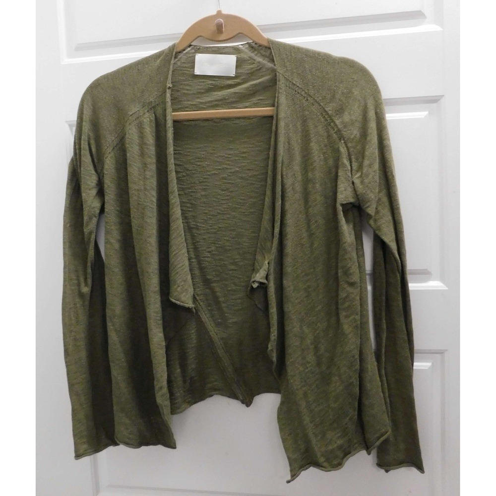 Zadig & Voltaire Daphnee New CTV SDMR2402F Green Knitted 100% Cotton Size XS‎